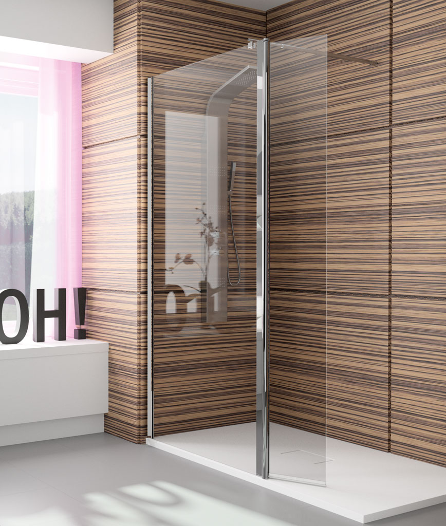 Mamparas de ducha plegables para baño - ¡A medida y online!