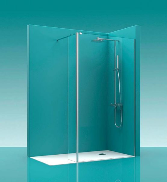 Mampara de ducha Castel Walk-in 200 tusmamparas valencia alicante castellon zaragoza