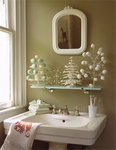 Cómo decorar el cuarto de baño en Navidad | Mamparas de ducha