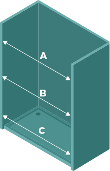 como_medir_mampara_ducha_frontal_entre_paredes
