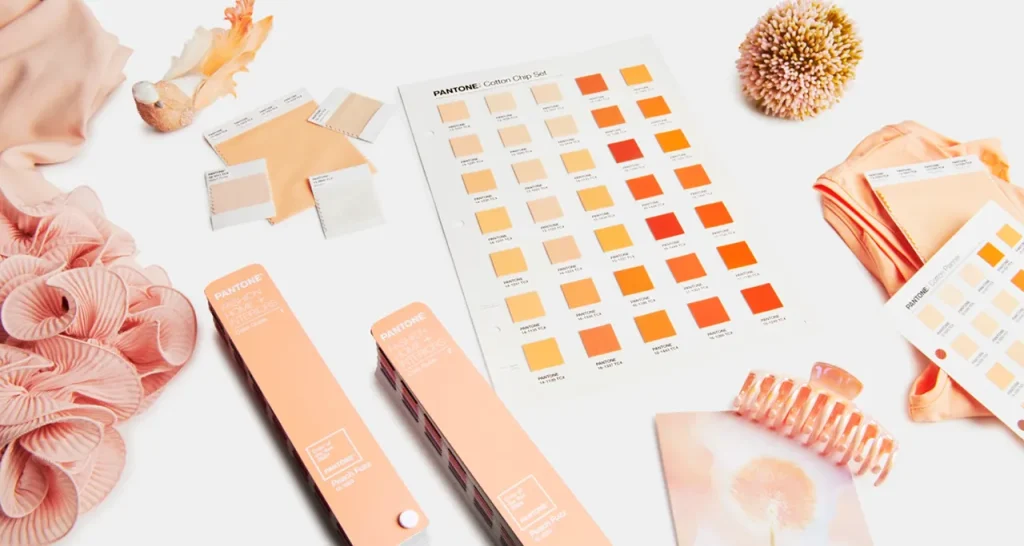 Peach Fuzz es el color Pantone de 2024 tusmsmparas valencia alicante castellon