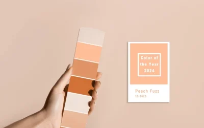 Peach Fuzz es el color Pantone de 2024