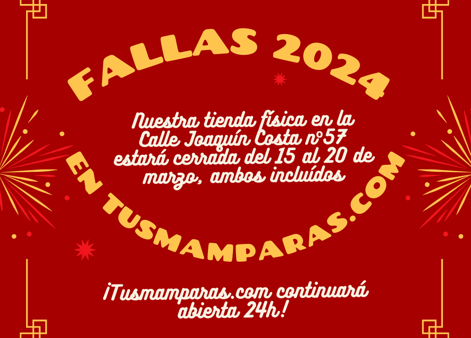 Horarios de Fallas 2024